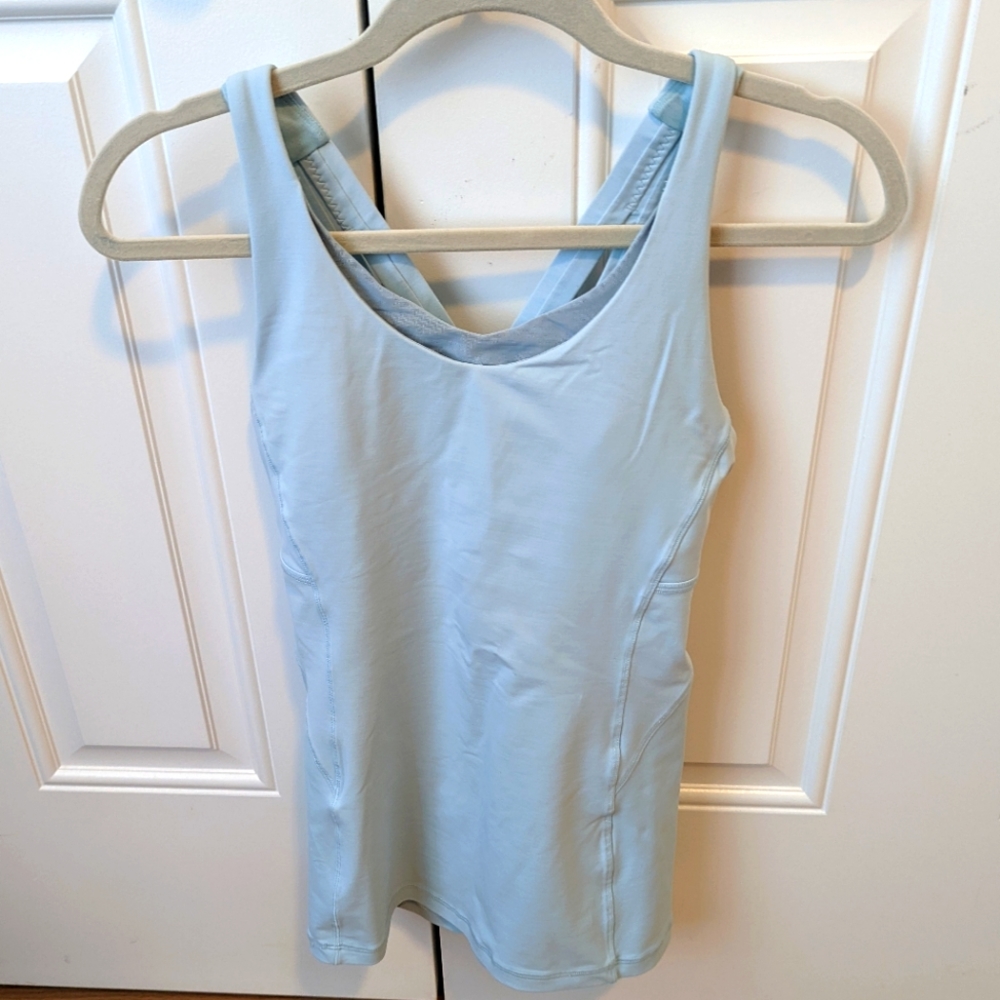 Lululemon blue tank top